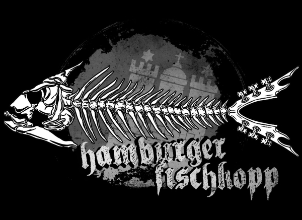 T-Shirt " hamburger fischkopp"